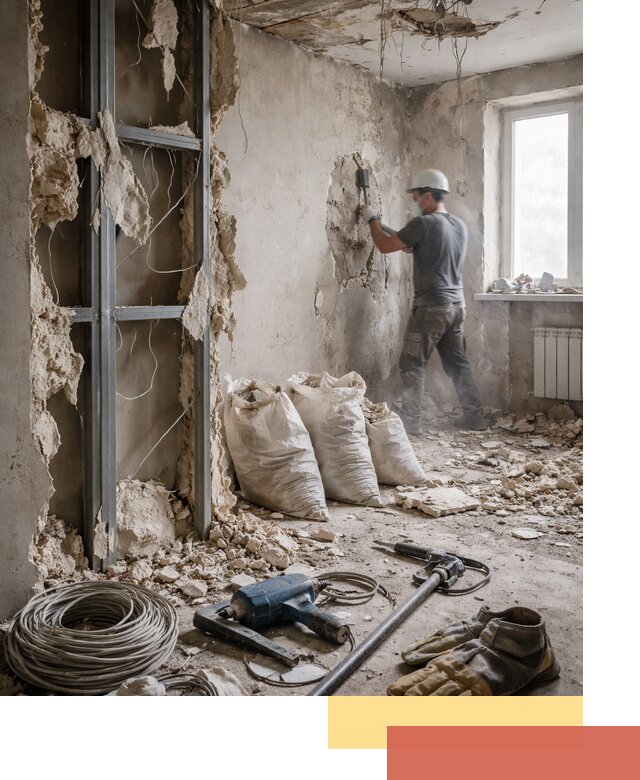 Профессиональный демонтаж зданий и конструкций в Зеленокумске