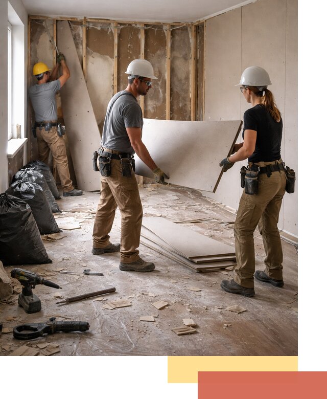 Демонтаж стеновых панелей в Зеленокумске быстро и аккуратно