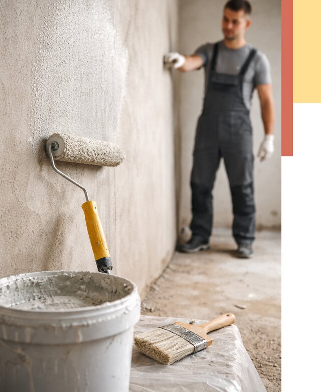 Нанесение бетоноконтакта на стены в Зеленокумске от 4276 руб. быстро и недорого | ОТДЕЛОЧНИК-Злм