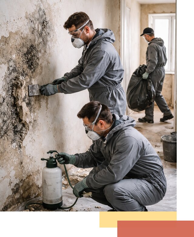 Удаление плесени со стен профессионально в Зеленокумске