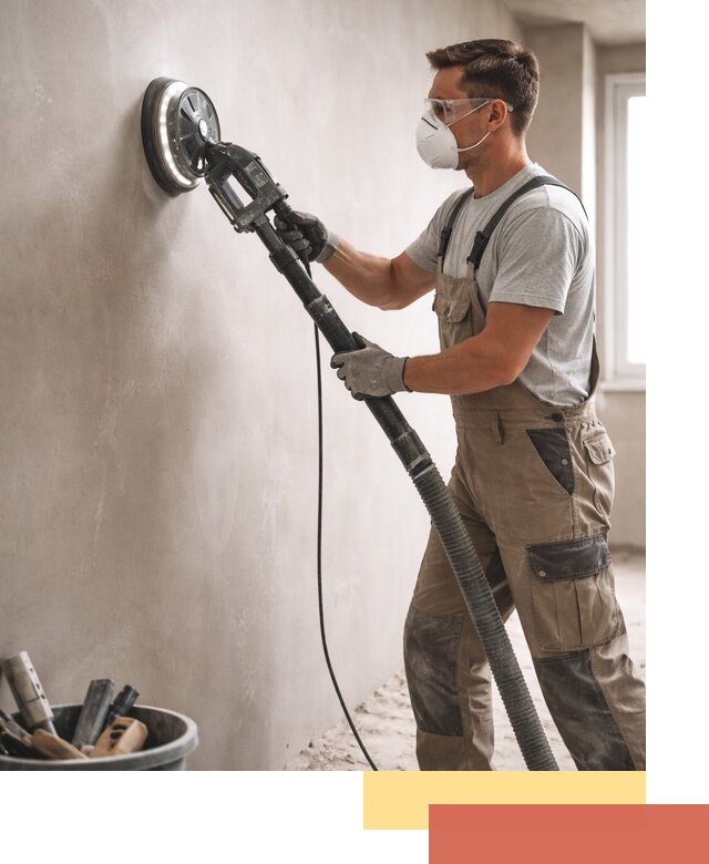 Профессиональная шлифовка стен в Зеленокумске быстро и качественно