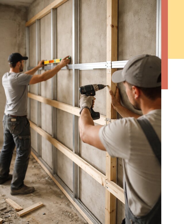 Устройство обрешетки под панели в Зеленокумске от 2138 руб. — монтаж под ключ | ОТДЕЛОЧНИК-Злм