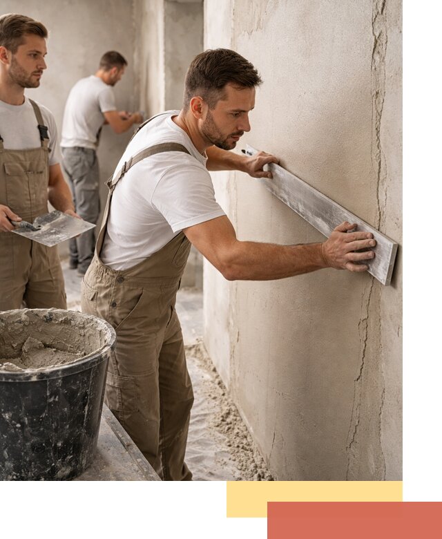 Штукатурка стен без маяков в Зеленокумске быстро и качественно