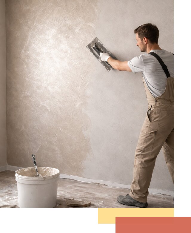 Декоративная штукатурка «Мокрый шелк» под ключ в Зеленокумске