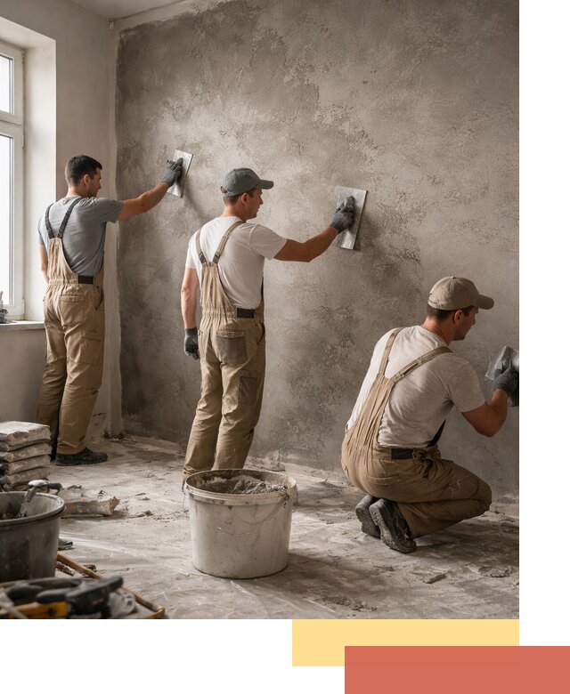 Декоративная штукатурка под бетон в Зеленокумске для стен и потолков