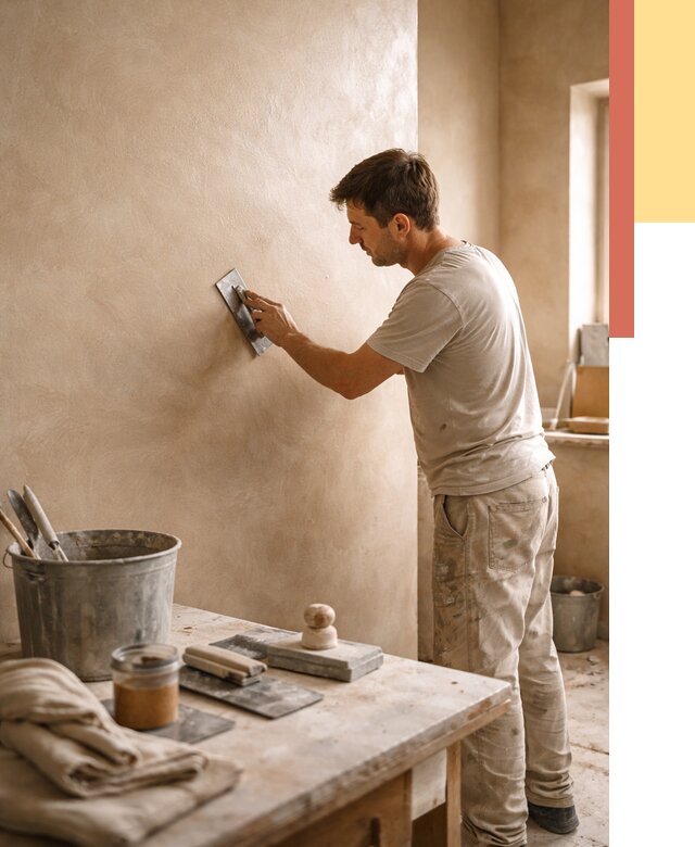 Марокканская штукатурка таделакт в Зеленокумске под ключ от 4276 руб. | ОТДЕЛОЧНИК-Злм