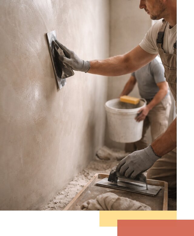 Нанесение марокканской штукатурки таделакт в Зеленокумске