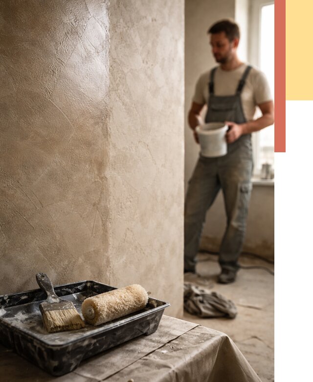 Нанесение воска на штукатурку в Зеленокумске от 3564 руб. | Услуги ОТДЕЛОЧНИК-Злм