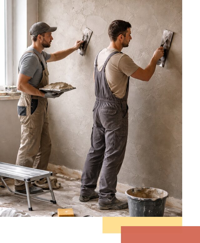 Ремонт декоративной штукатурки и восстановление фактуры в Зеленокумске