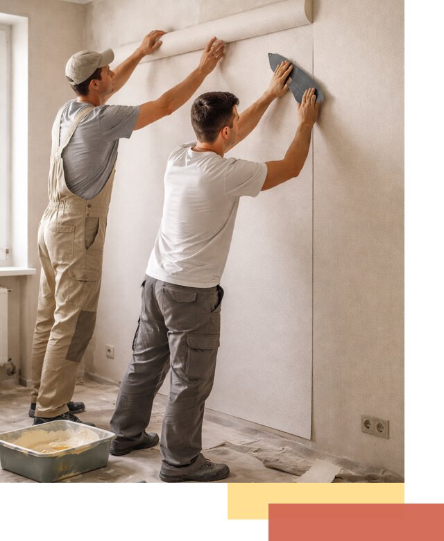 Поклейка виниловых обоев в Зеленокумске профессионально и качественно