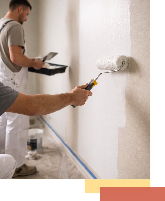 Покраска стен акриловой краской профессионально в Зеленокумске