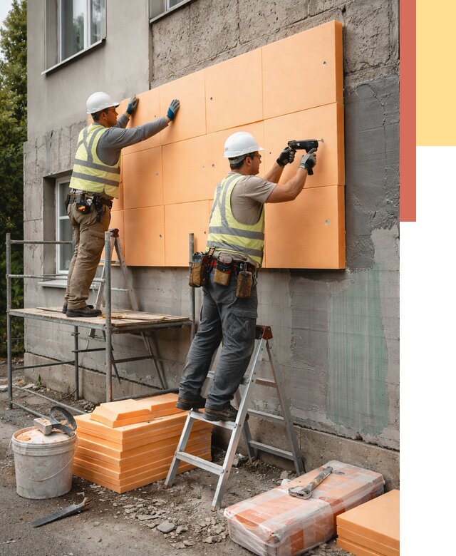 Утепление стен пеноплексом в Зеленокумске от 1884 руб./м2 — быстро и недорого | ОТДЕЛОЧНИК-Злм