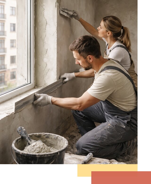 Штукатурка откосов дверей и окон профессионально в Зеленокумске