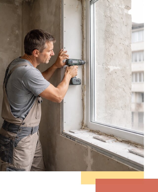 Монтаж гипсокартонных откосов в Зеленокумске под ключ