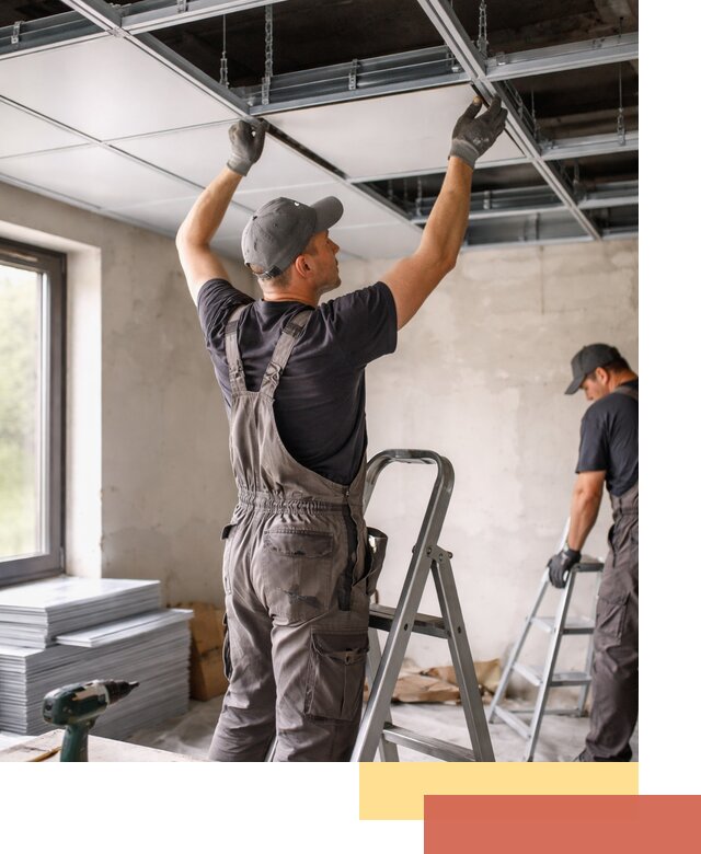 Монтаж кассетного потолка в Зеленокумске качественно и быстро