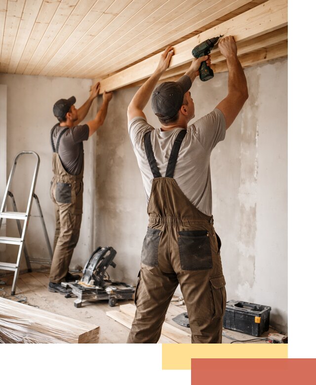 Монтаж потолка из вагонки в Зеленокумске профессионально и аккуратно