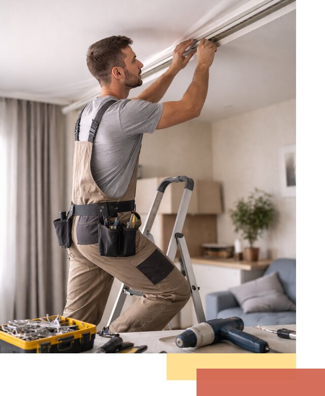 Ремонт натяжных потолков в Зеленокумске — качественно и оперативно