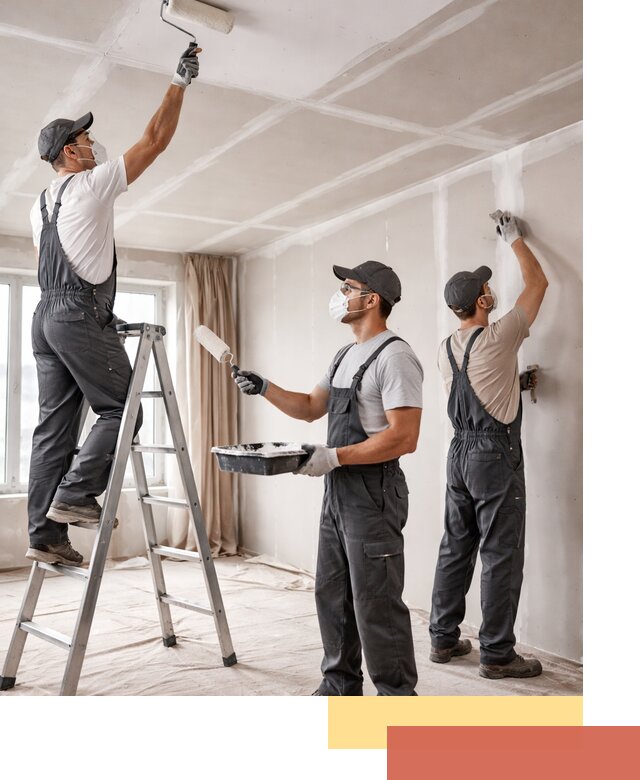 Покраска потолка из гипсокартона в Зеленокумске качественно и недорого