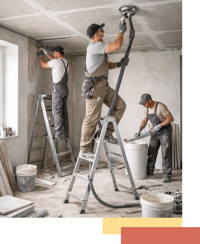 Ремонт потолка из гипсокартона в Зеленокумске: быстрый и качественный монтаж