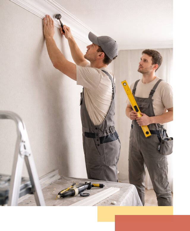 Монтаж потолочного плинтуса в Зеленокумске качественно и быстро