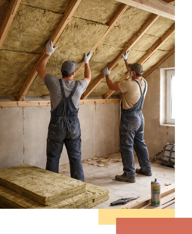 Утепление потолка минеральной ватой в Зеленокумске